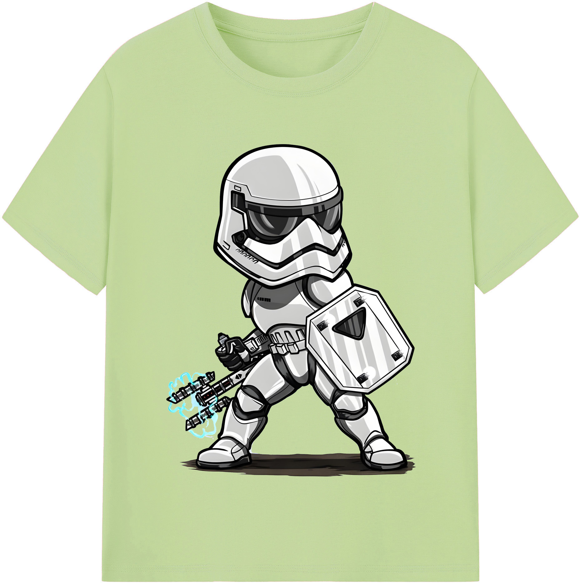 （画像用） スター・ウォーズ Star Wars 綿100％半袖Tシャツ（フロントプリント）
